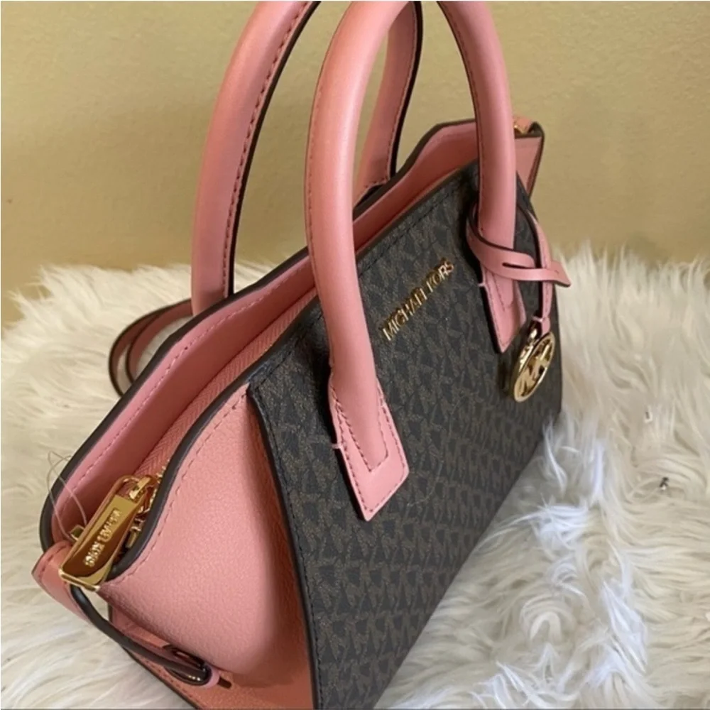 Michael Kors Avril small satchel bag - Picture 7 of 15